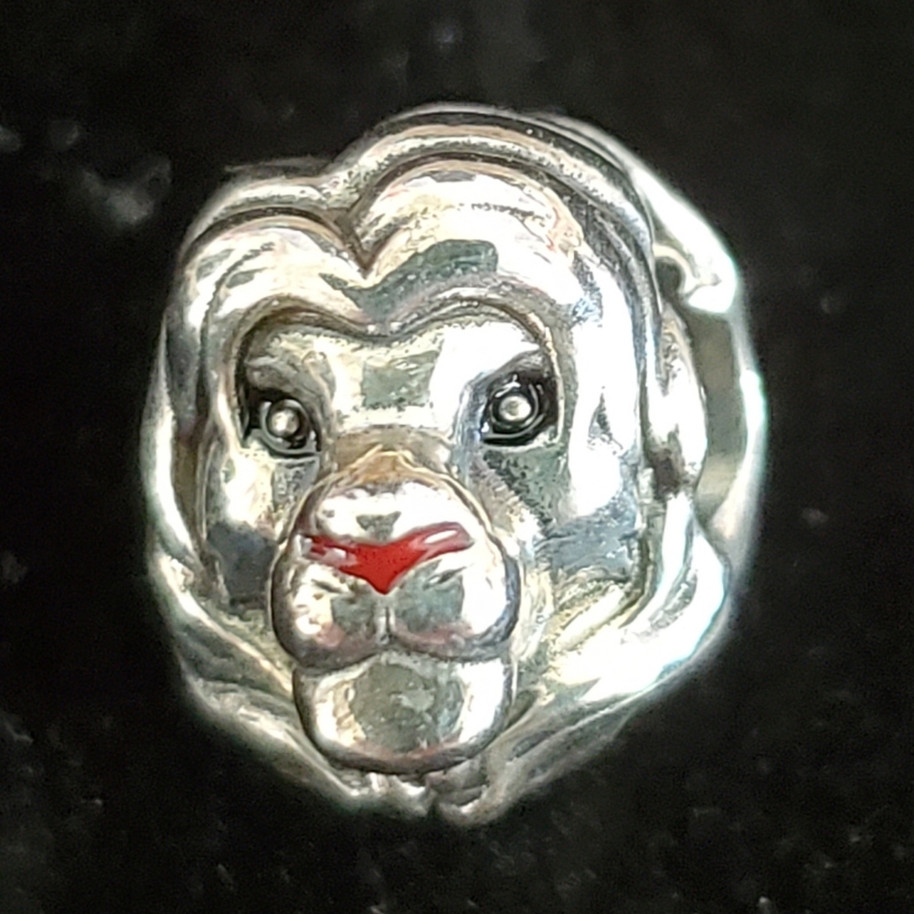EUC Pandora Disney charm, sterling silver.